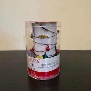 Ashland Holiday String Lights - Festive Red and Green